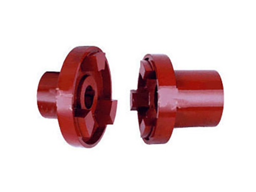 Three-jaw coupling for pump