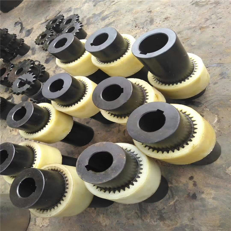 Manufacturers produce NL nylon internal gear couplings, gear rubber sleeve couplings, and special-shaped couplings can be customized